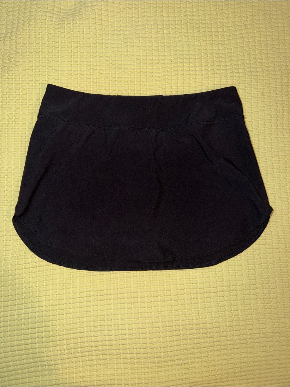 Women's Black Performance Skort with Built-In Shorts